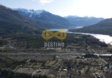 TERRENO DE 7000m2 CAMINO AL LAGO EPUYEN - sobre el asfalto